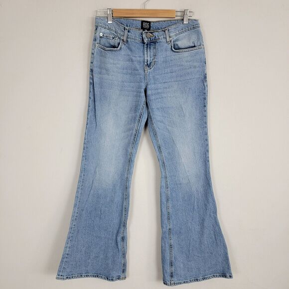 Urban Outfitters Light Blue Flare Jeans - Picture 1 of 12